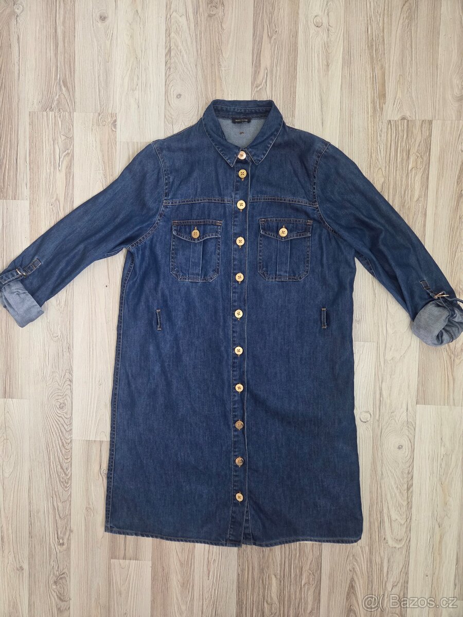 Džínové šaty S/M - 3