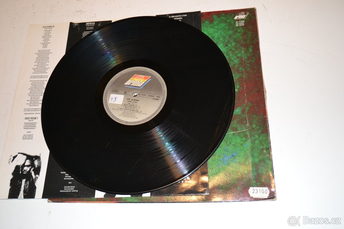 Dr. Alban – One Love (The Album) lp vinyl - 3