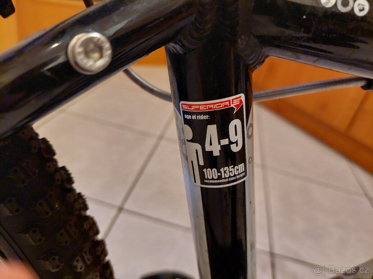 Dětské kolo SUPERIOR 20" s přehazovačkou – zachovalé - 3