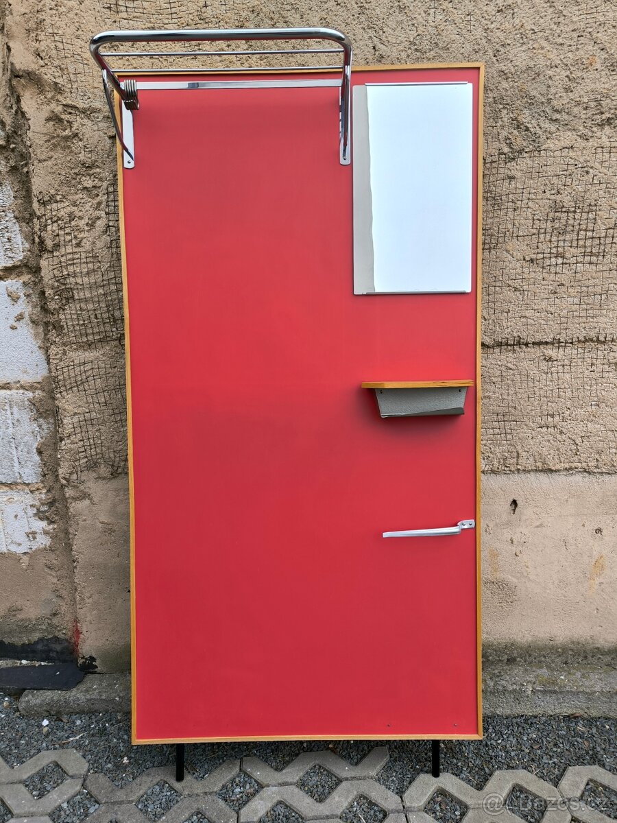 Retro koženková předsíňová stěna - Brusel 60. léta - 3