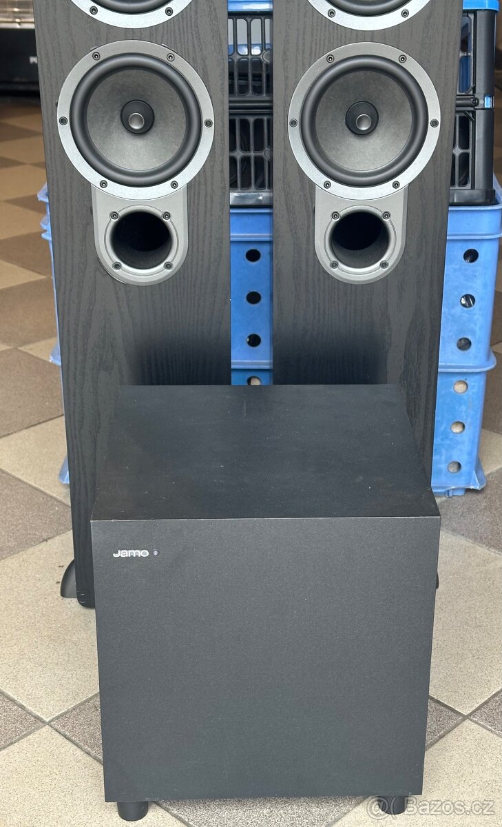 Prodám kvalitní sestavu reproduktorů orig. JAMO + Receiver. - 3