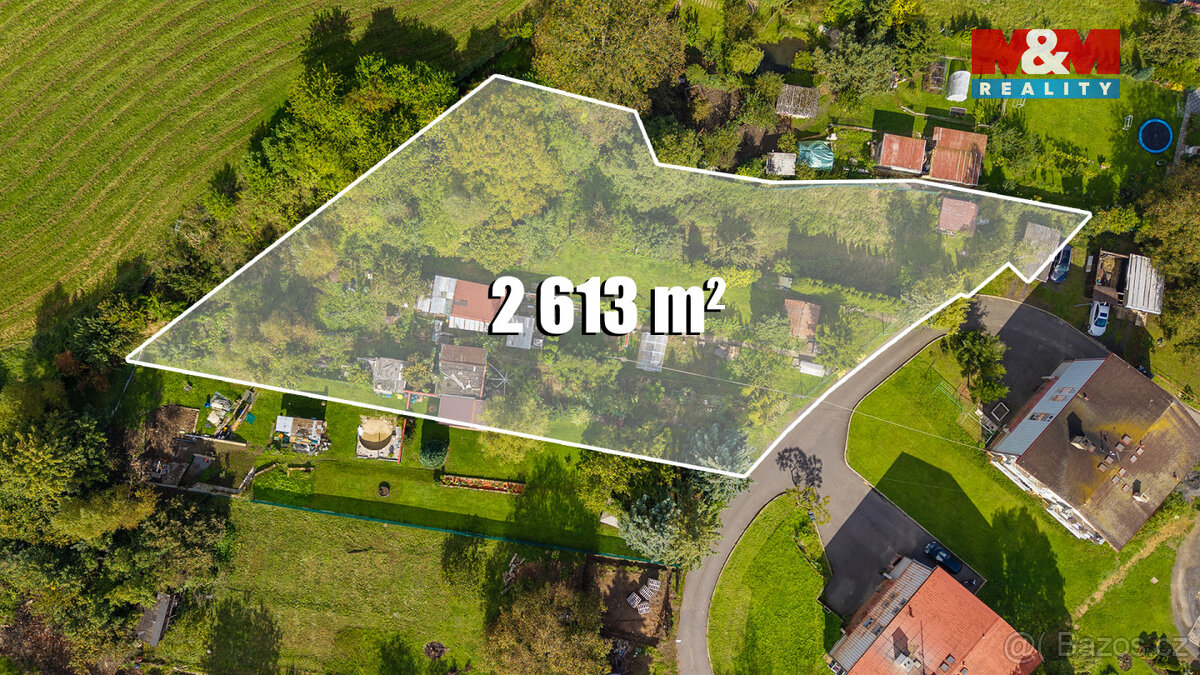 Prodej pozemku k bydlení, 2 613 m², Malšovice, okr. Děčín - 3