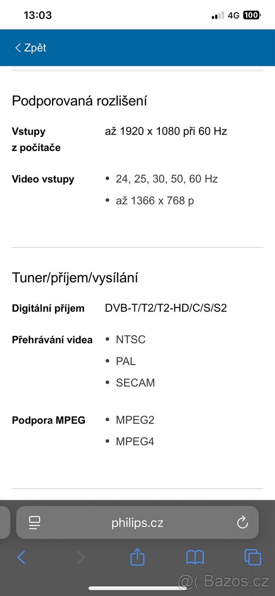 Led televizor Philips 80cm - 3