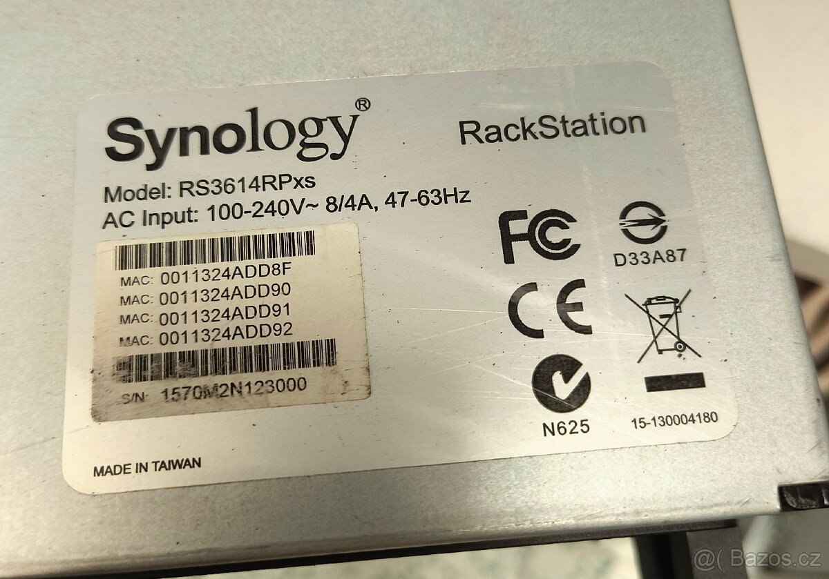 Synology rackstation rs3614rpxs - 3