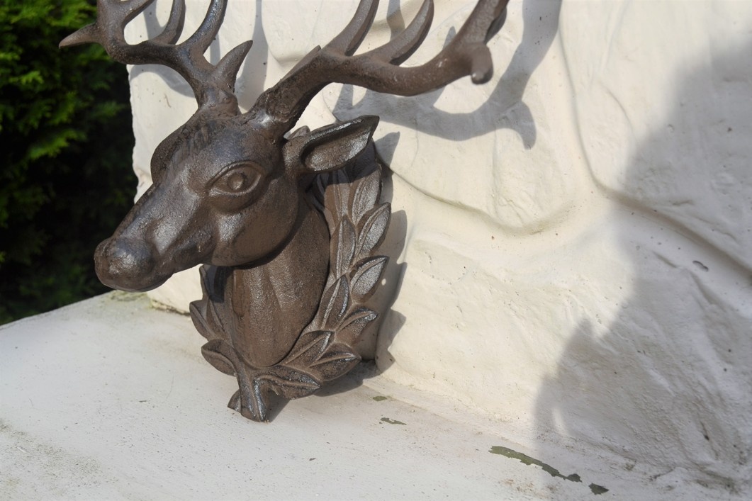 Litinová JELENÍ HLAVA - hnědá - 3