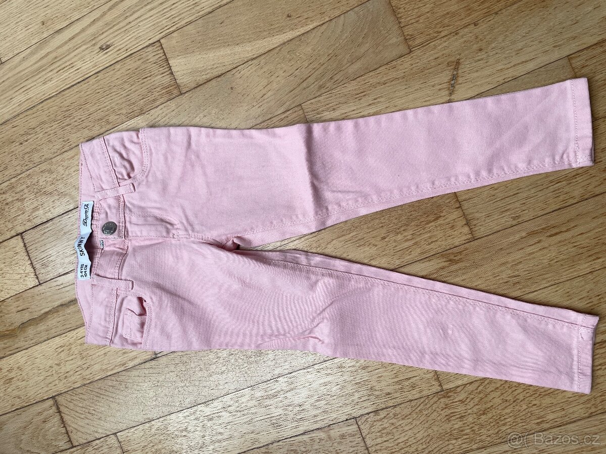 Plátěné kalhoty vel. 104 nové - 3