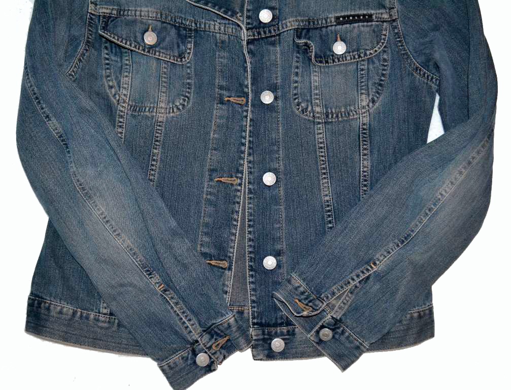 Dámská džínová bunda zn. SISLEY vel. M - 3