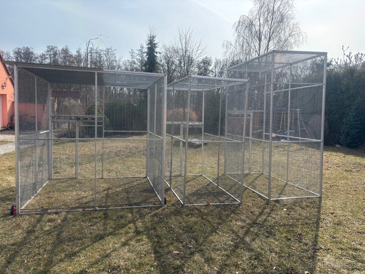 Voliéry hliníkové - 3