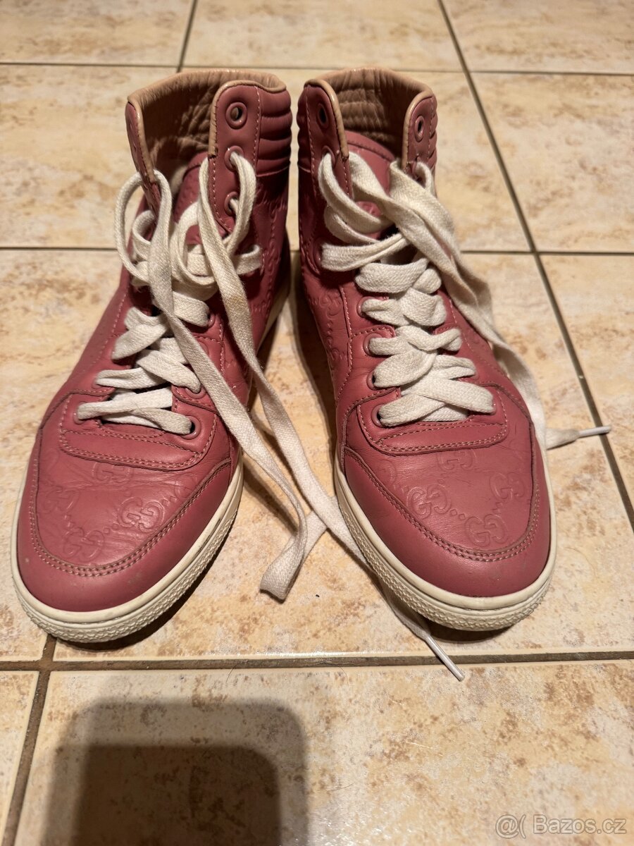 Tenisky Gucci 36 růžové - 3