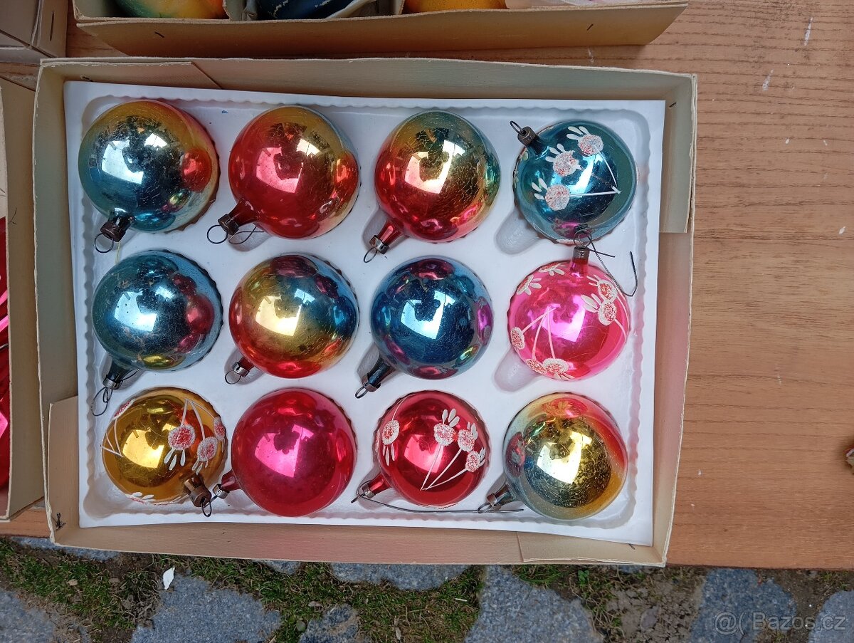 Vánoční dekorace a ozdoby staré - 3