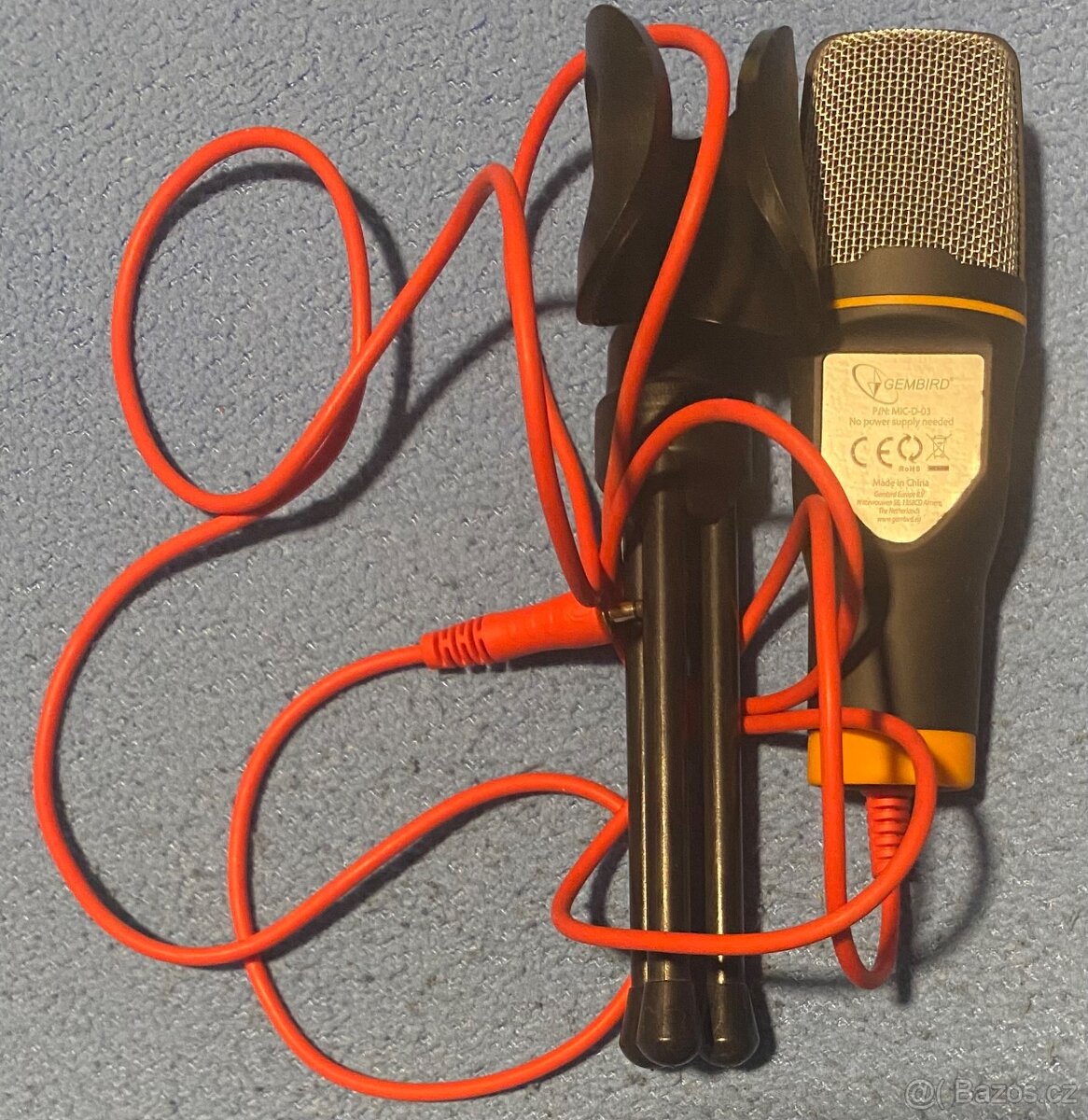 Gembird MIC-D-03 – stolní mikrofon - 3