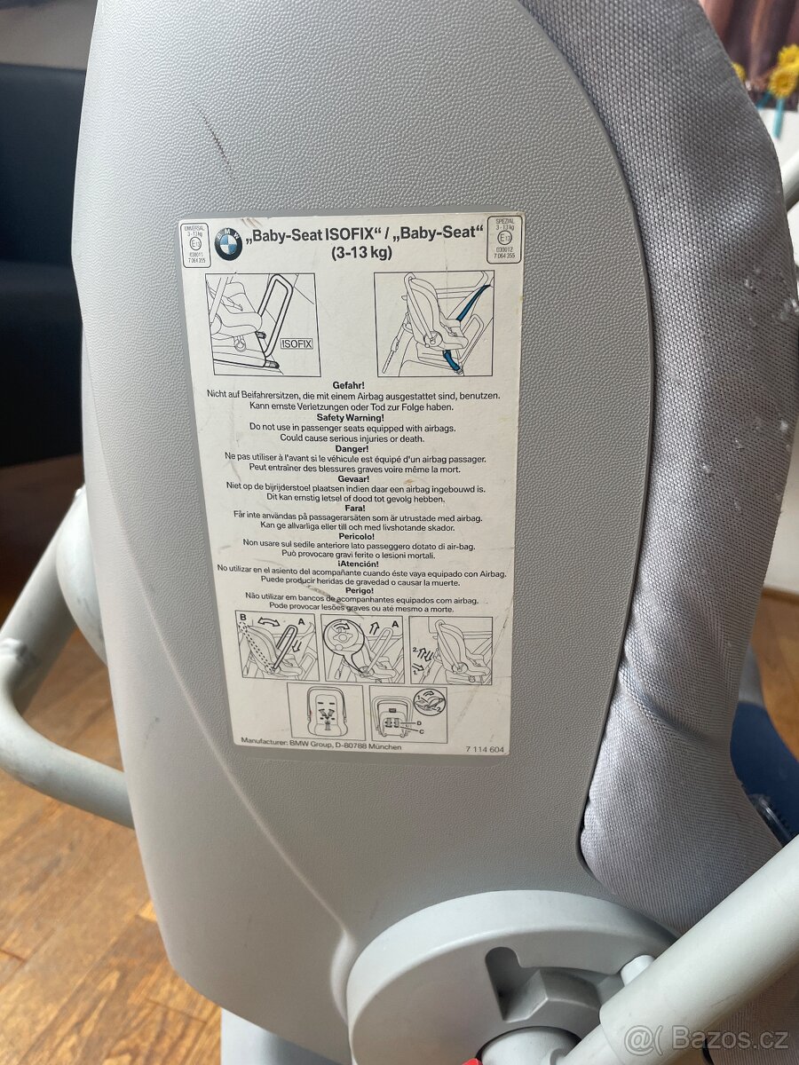 Autosedačka isofix 3-13kg - 3