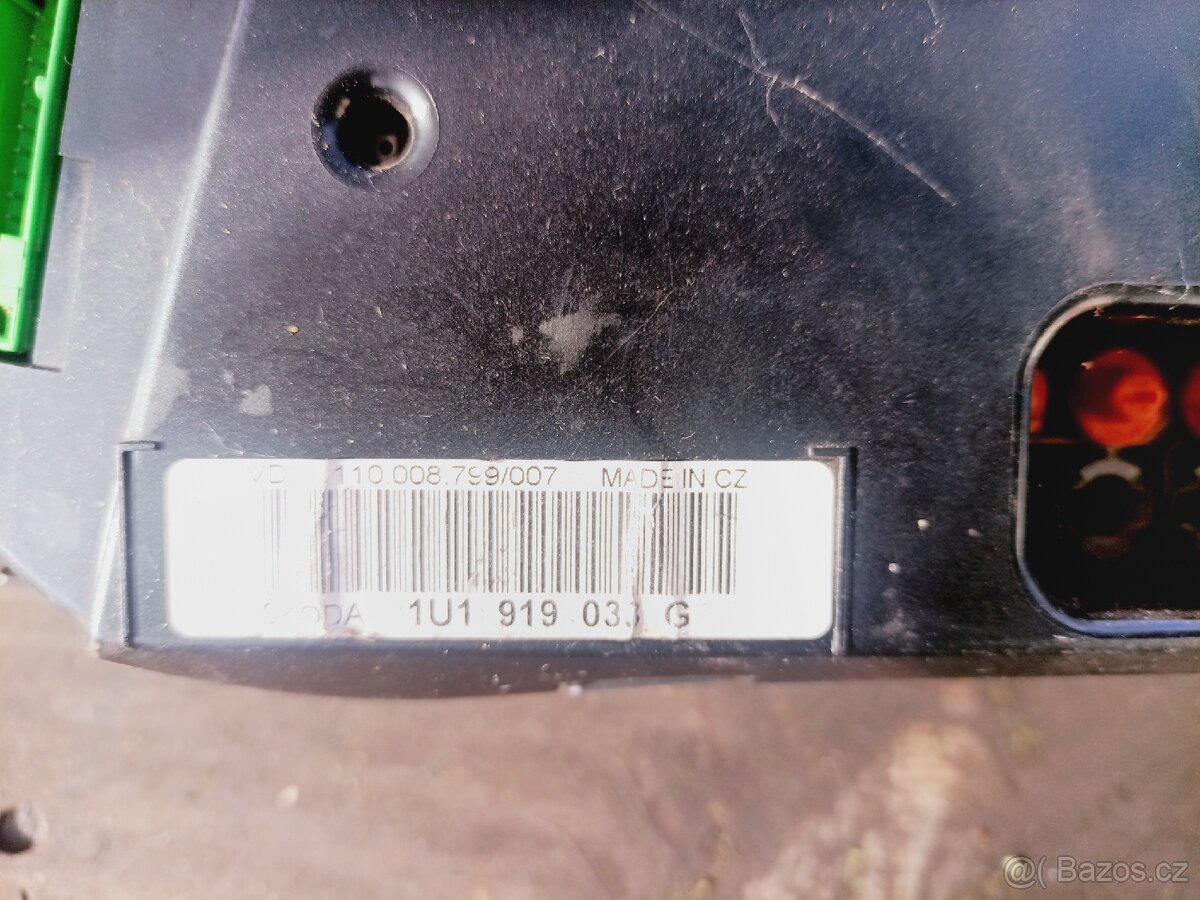 Budíky Octavia 1 TDI rok 96-98 - 3