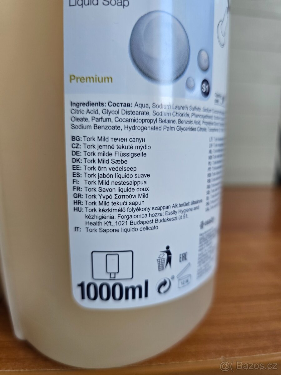 Premium jemné tekuté mýdlo 1l - 3