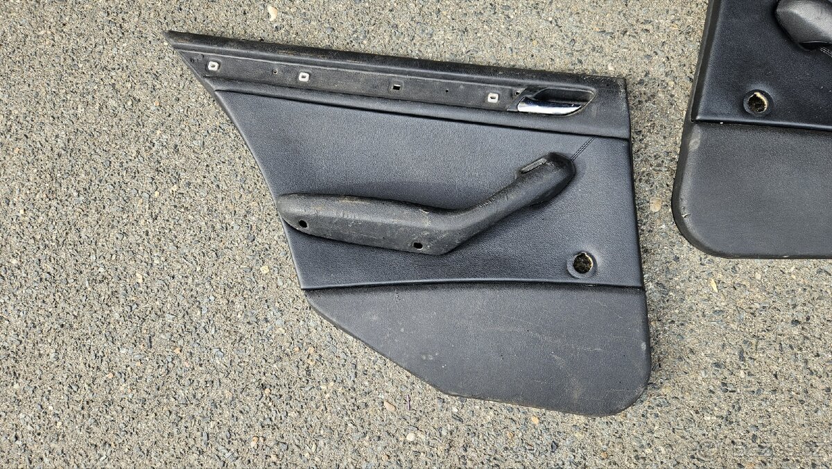 BMW e46 kozene oblozeni dveri - 3
