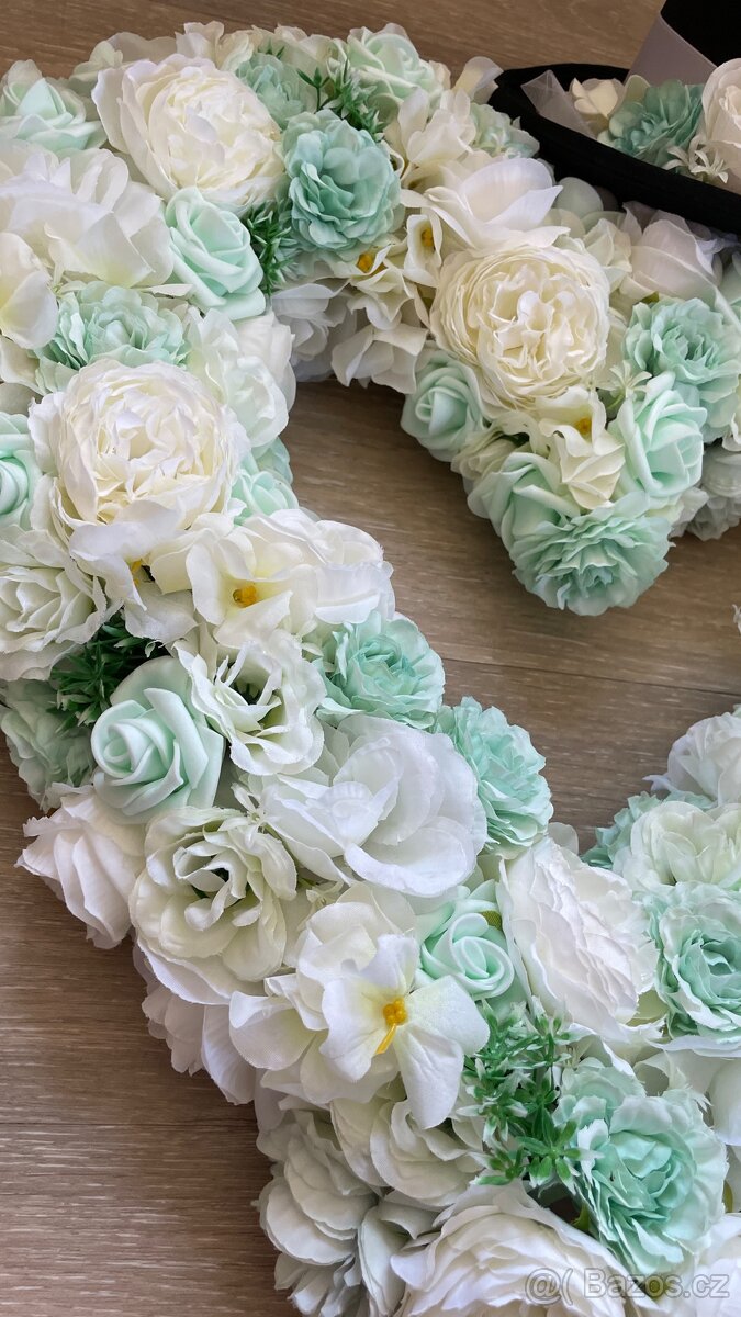 Nevěsta a ženich - ozdoba/dekorace na auto - 3