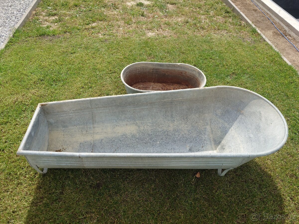 Stará pozinkovaná vana k prodeji - 3