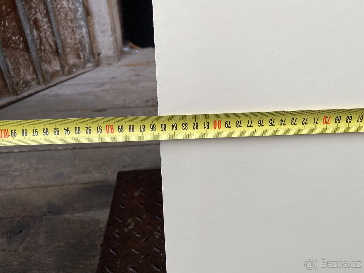 Dveře bílé, hnědé, včetně klik, více kusů- 80,70,60 - 3