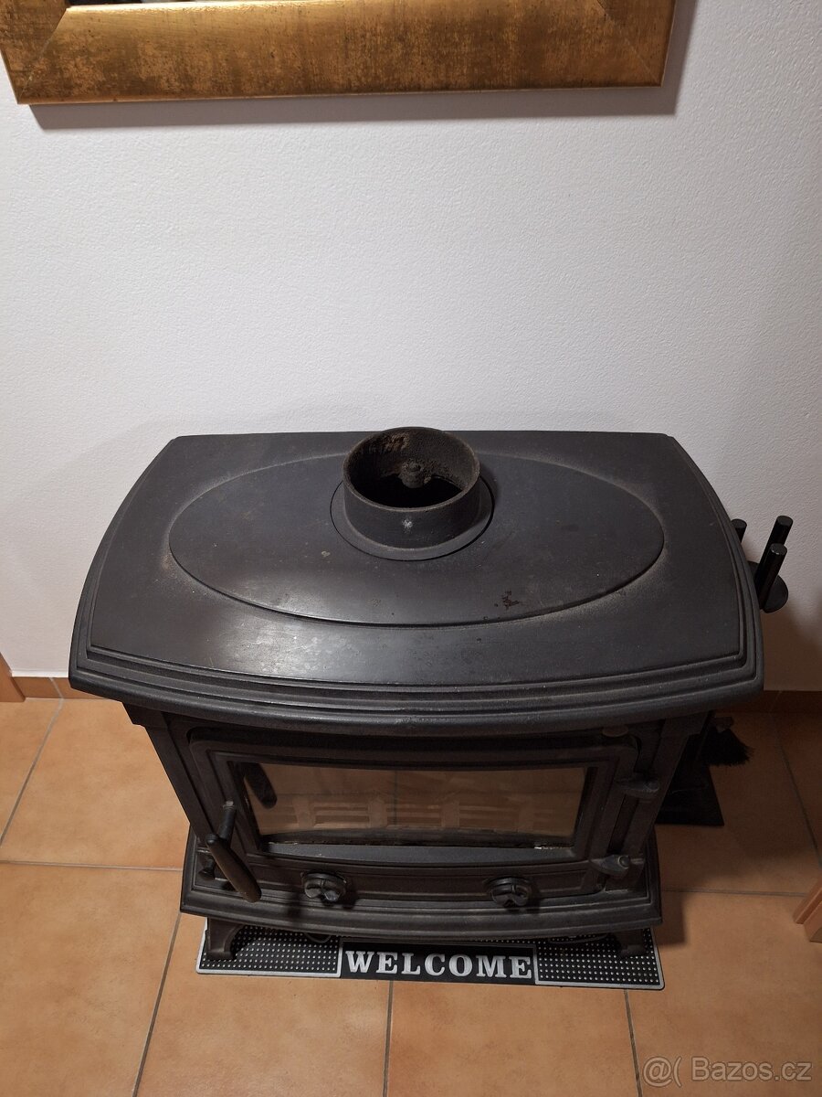 Krbová litinová kamna Asti 10 Kw - 3