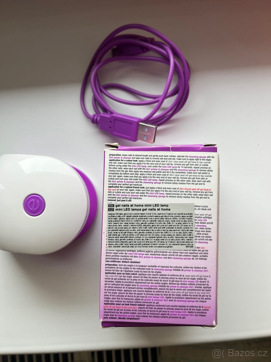 Mini UV lampa na gelové nehty - 3