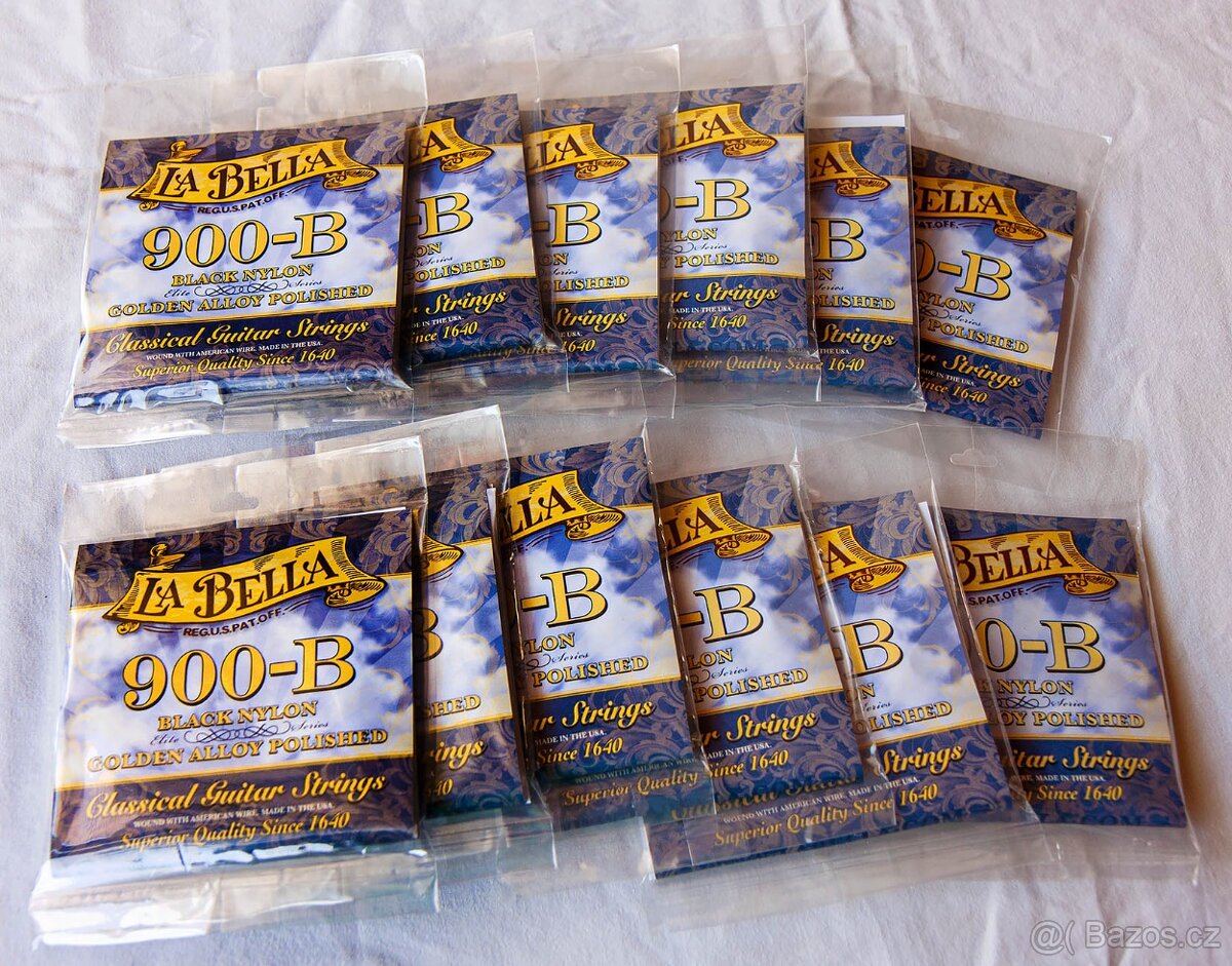 Nylonové kytarové struny LaBella 900-B - 3