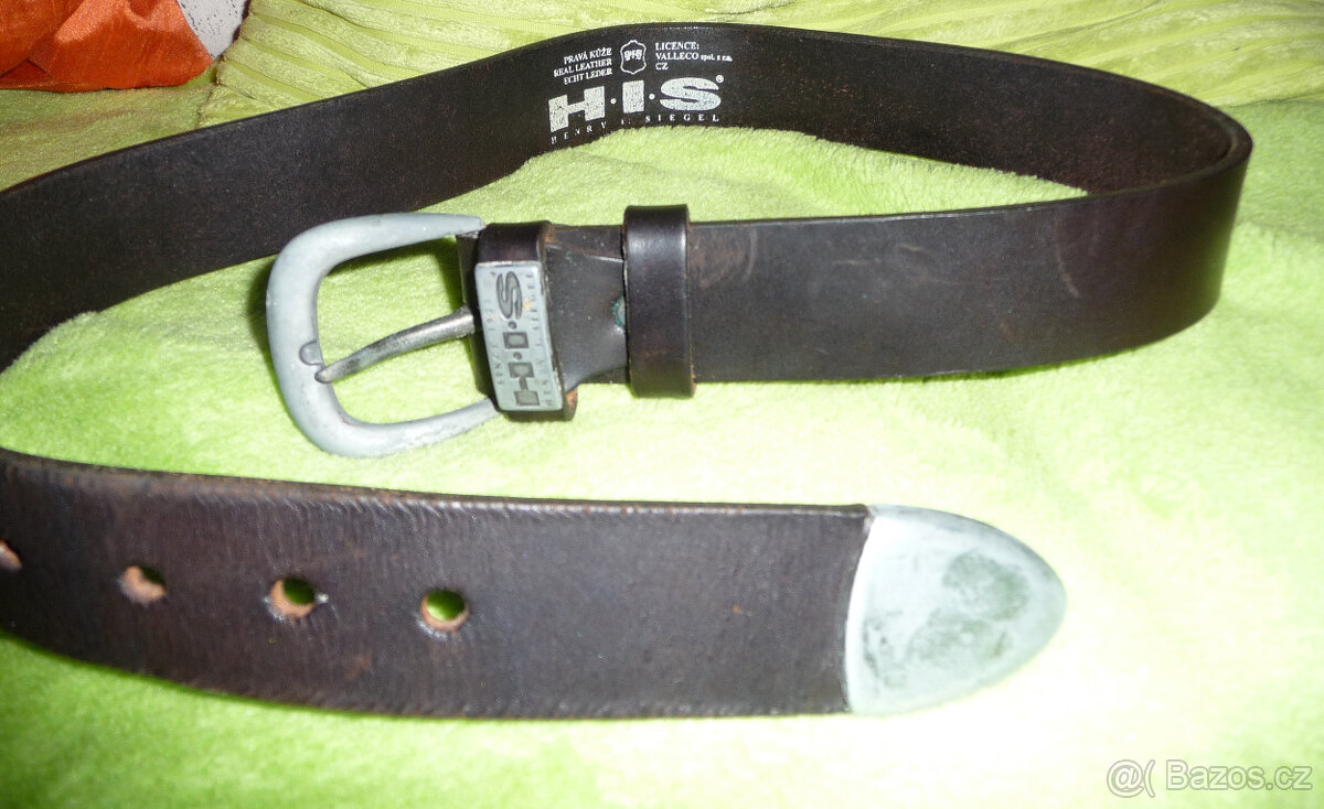 HIS kožený opasek dámský - 3