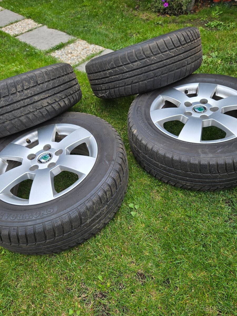 Prodám alu kola R15 5x112 - 3