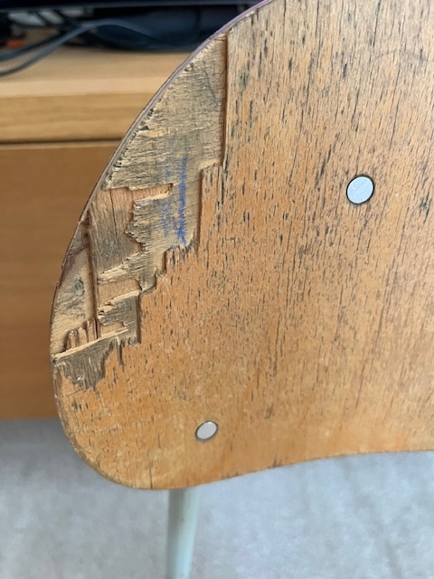 2 x stará, malá židlička - 3