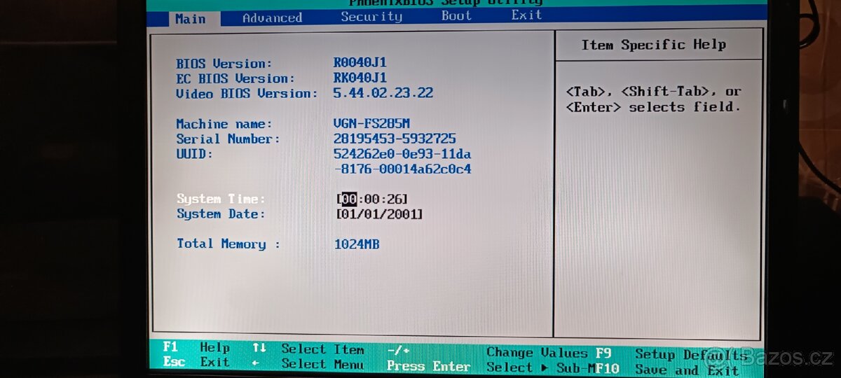 Sony Vaio s nVidia kartou - 3