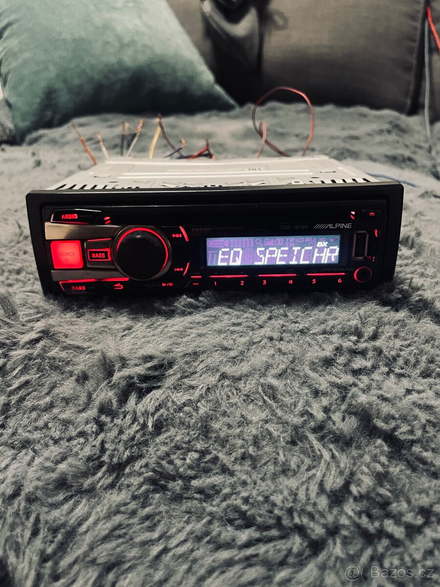 ALPINE CDE-181 RR CD AUTORÁDIO - 3