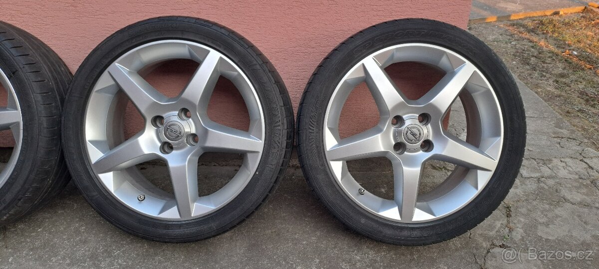 Alu kola,RONAL. 4x100 r17 s pneu. - 3