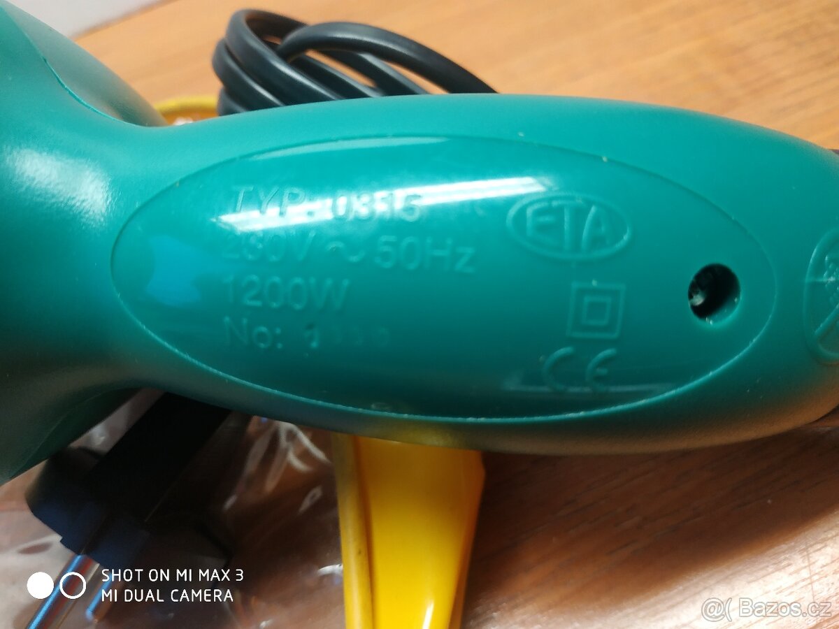 ETA. vysoušeč vlasů typ 0315 - 3