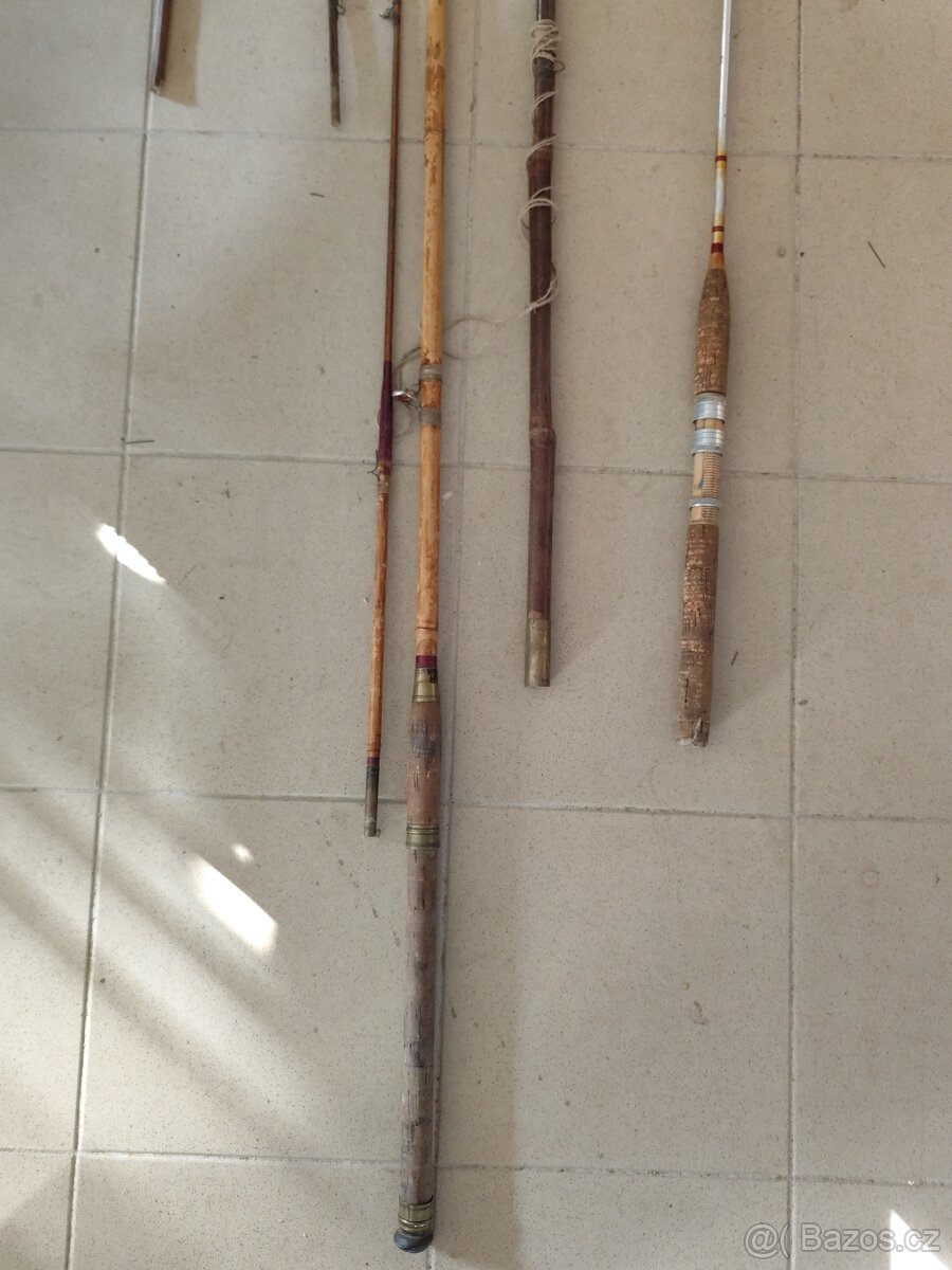 Bambusový rybářský prut - 3