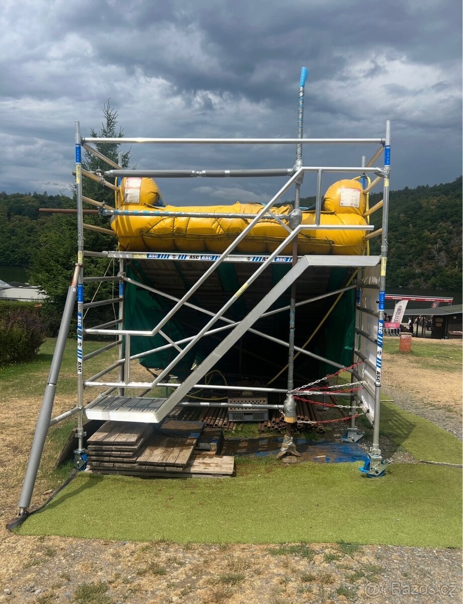 Pronájem hliníkové lešení - 3