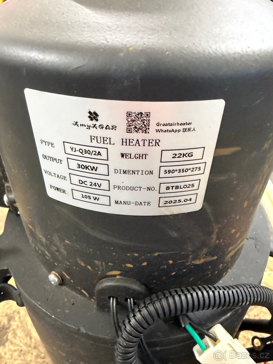 Vodní topení 24V - 3