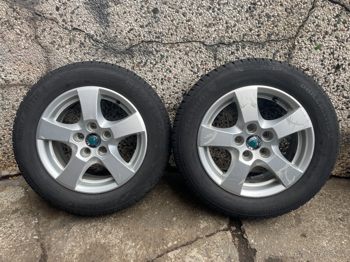 Alu kola + pneu 185/60 R14 - 3