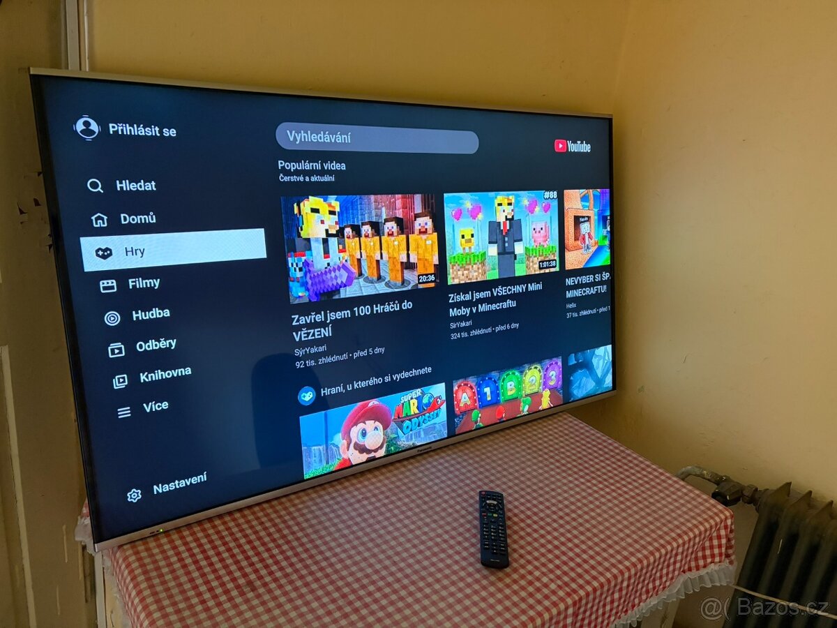 FULL HD Smart Televize Panasonic TX-60AS650E - 151 cm - Wifi - 3