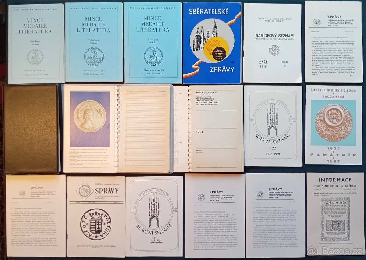 NUMISMATIKA KNIHY - CENY UVEDENY - 3