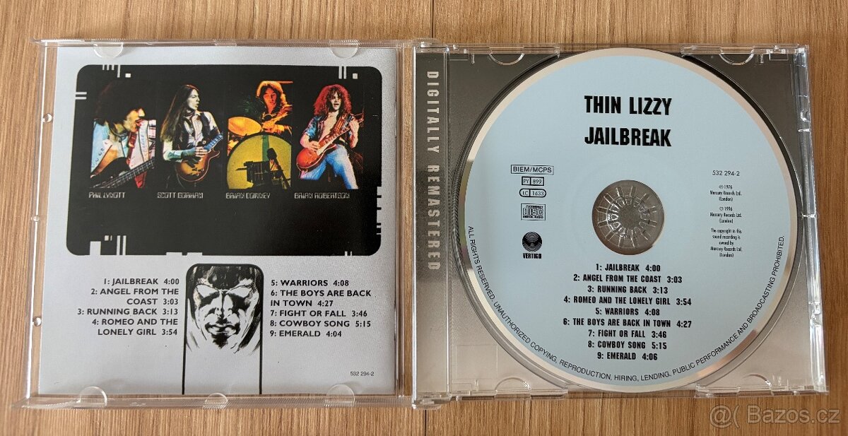 CD Thin Lizzy - Jailbreak - 3