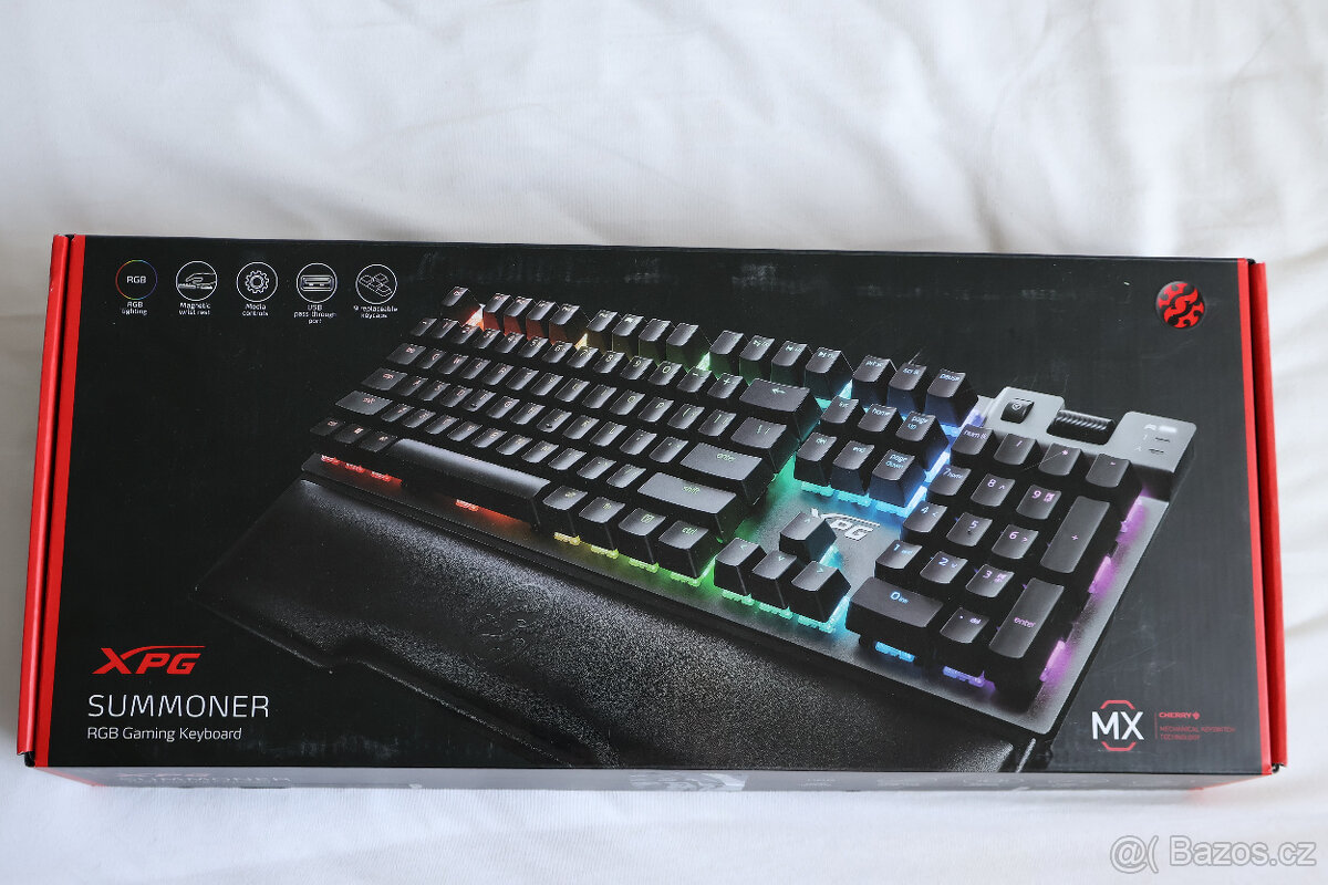 MECHANICKÁ KLÁVESNICE ADATA XPG SUMMONER 5A-BKCCZ, CZ - 3