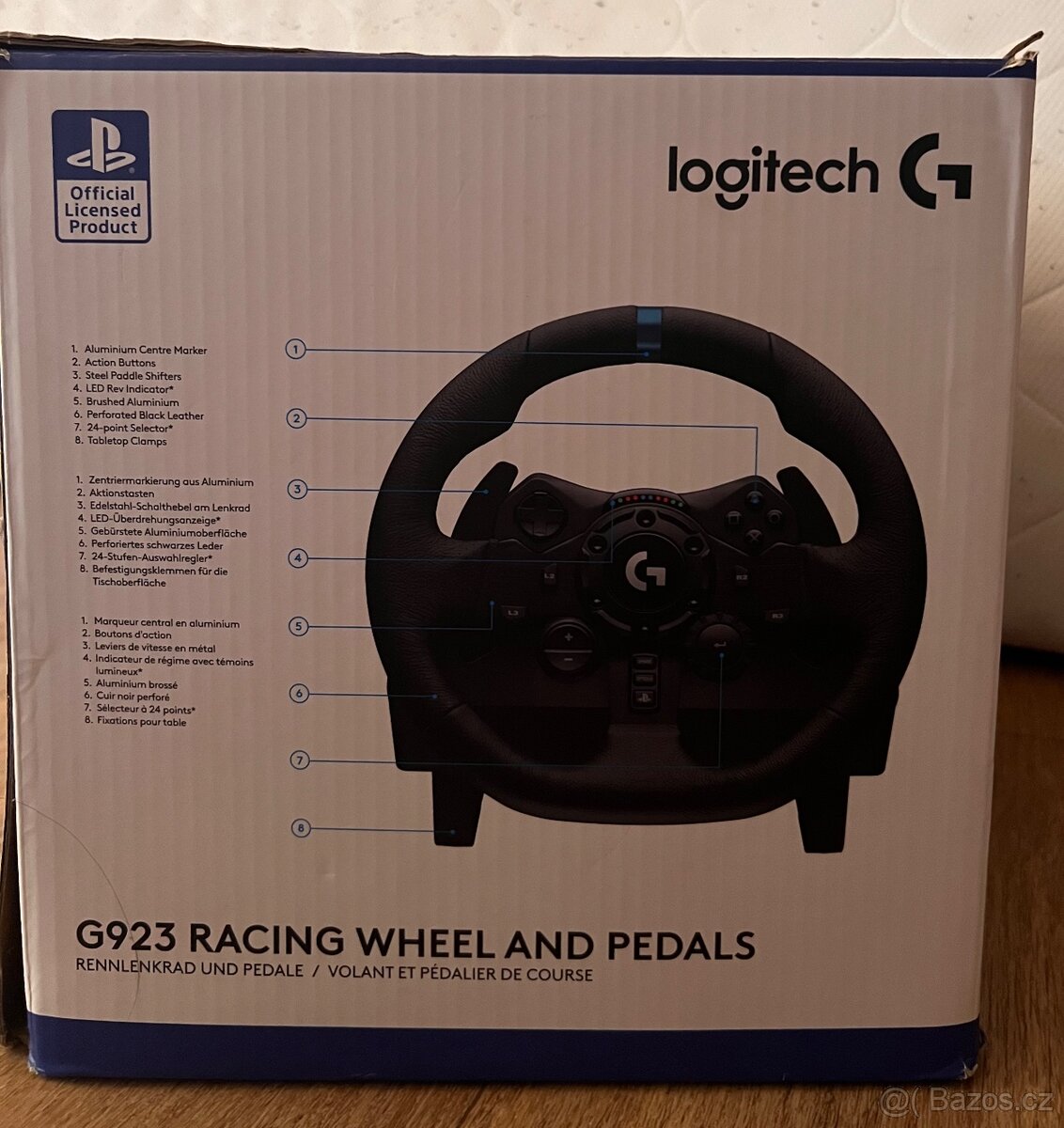 Logitech G923 Driving Force pro PC/PS5/PS4 - 3