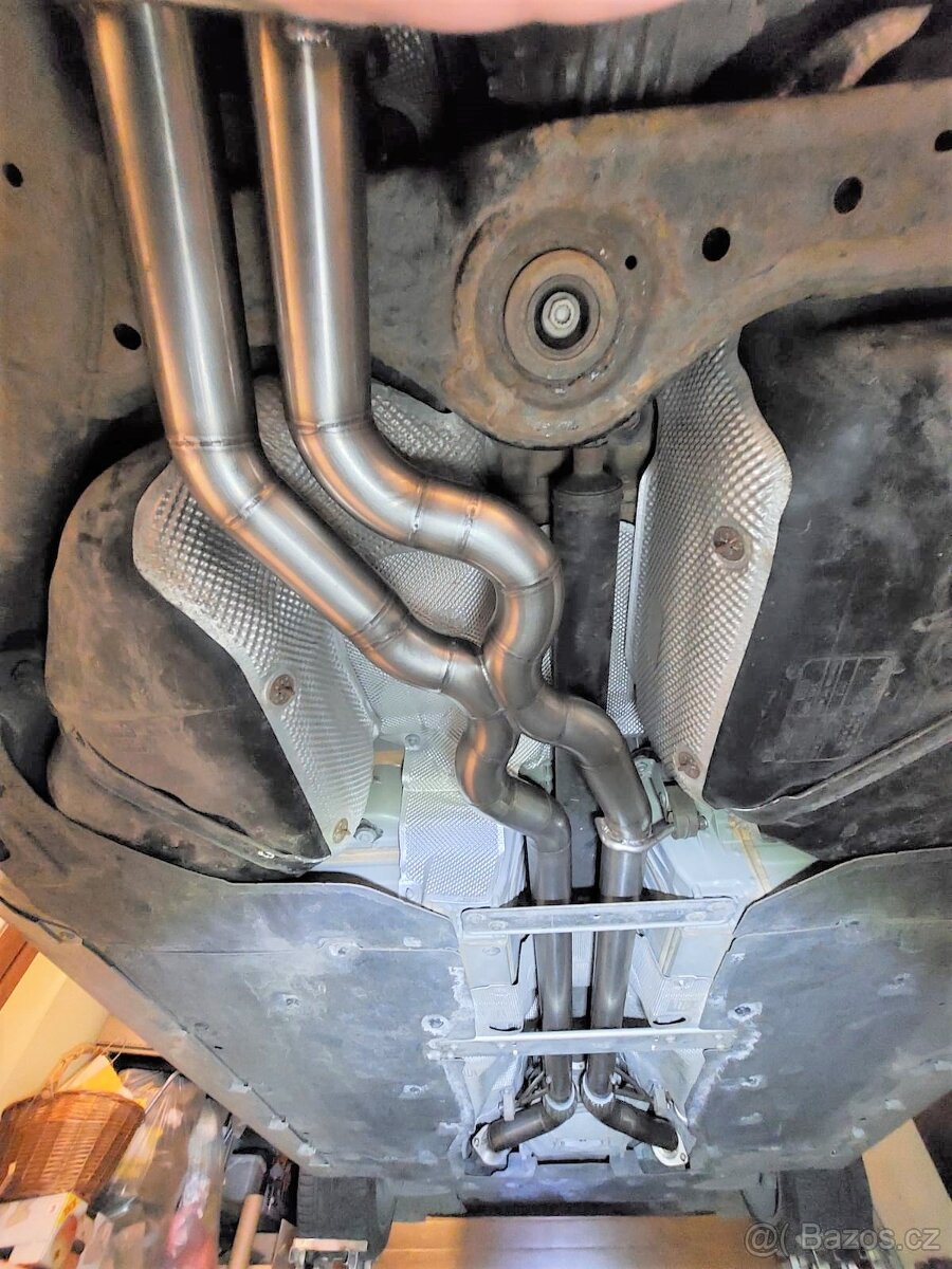 Audi S8 4,0TFSI V8 Twin Turbo duální Cat-Back nerezový výfuk