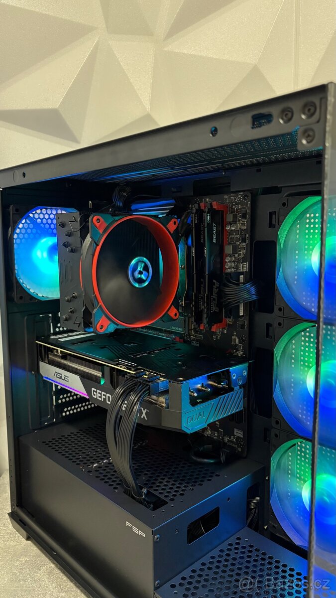 Herní PC RYZEN 7 5700X / RTX 3070 / DDR4 32GB / 1TB m.2 - 3