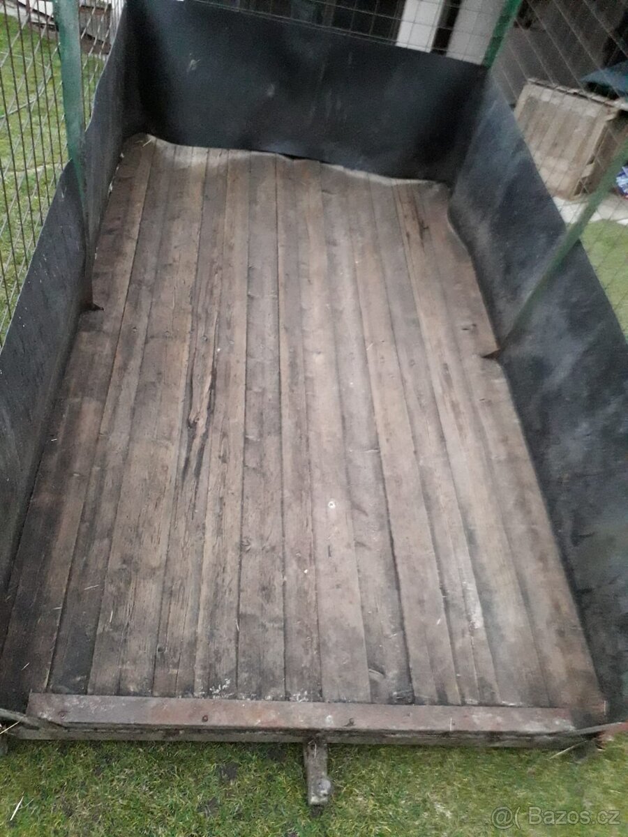 Přívěs, dvoukolak, klec. - 3