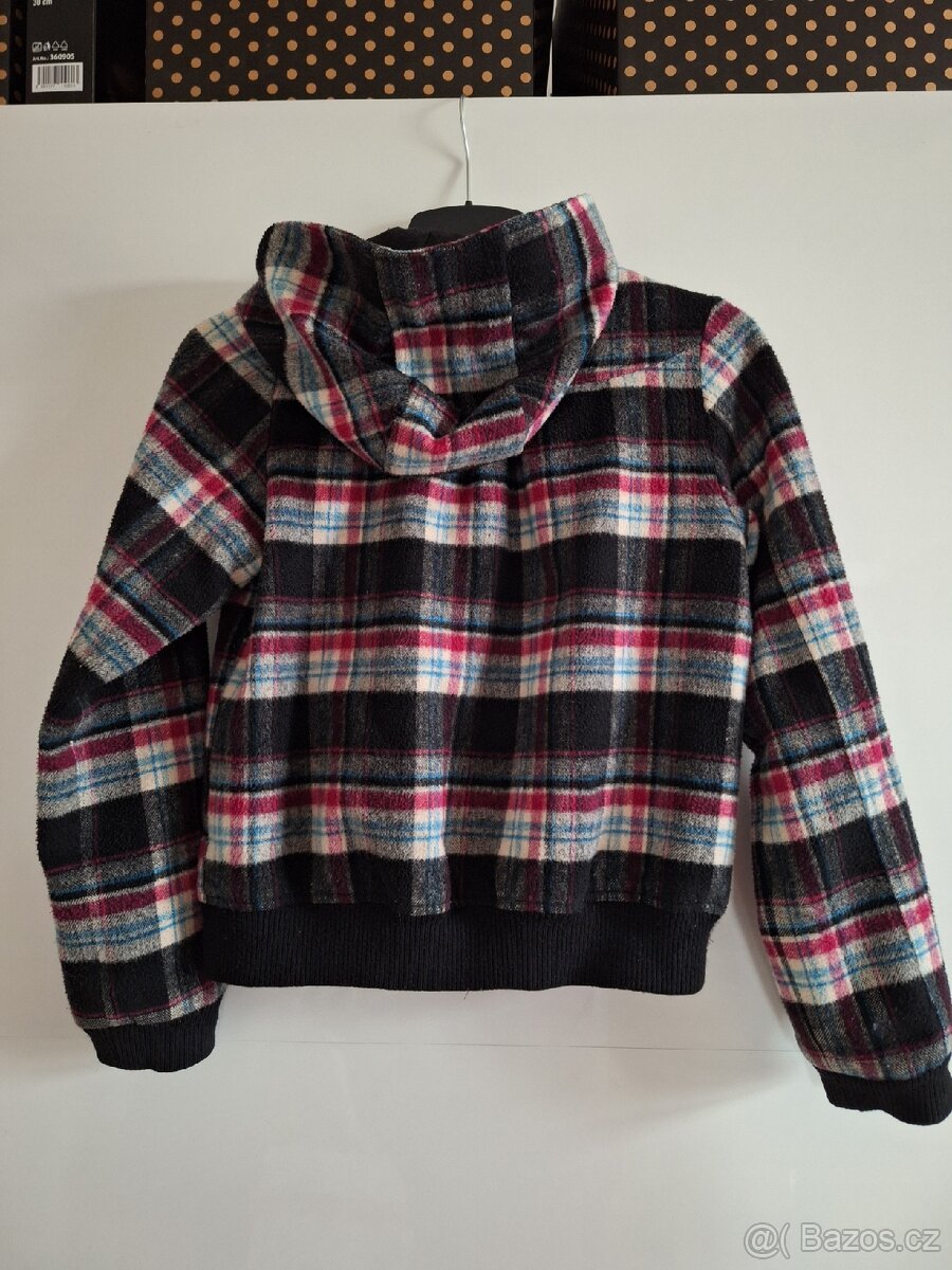 Bunda vintage jarní dívčí bunda vel. 158 - 3