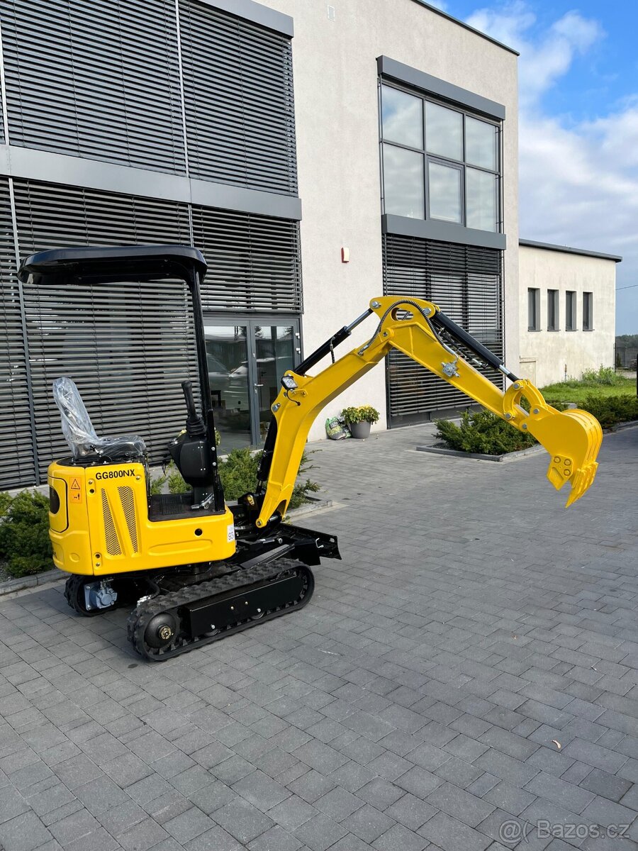 Minibáger GG800NX -Koncoročná AKCIA + Dovoz GRÁTIS - 3