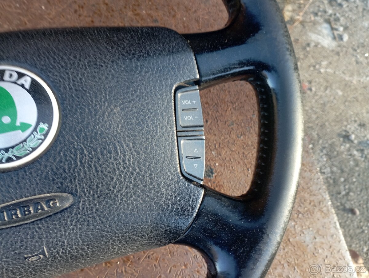 Škoda Octavia 1 kožený volant - 3