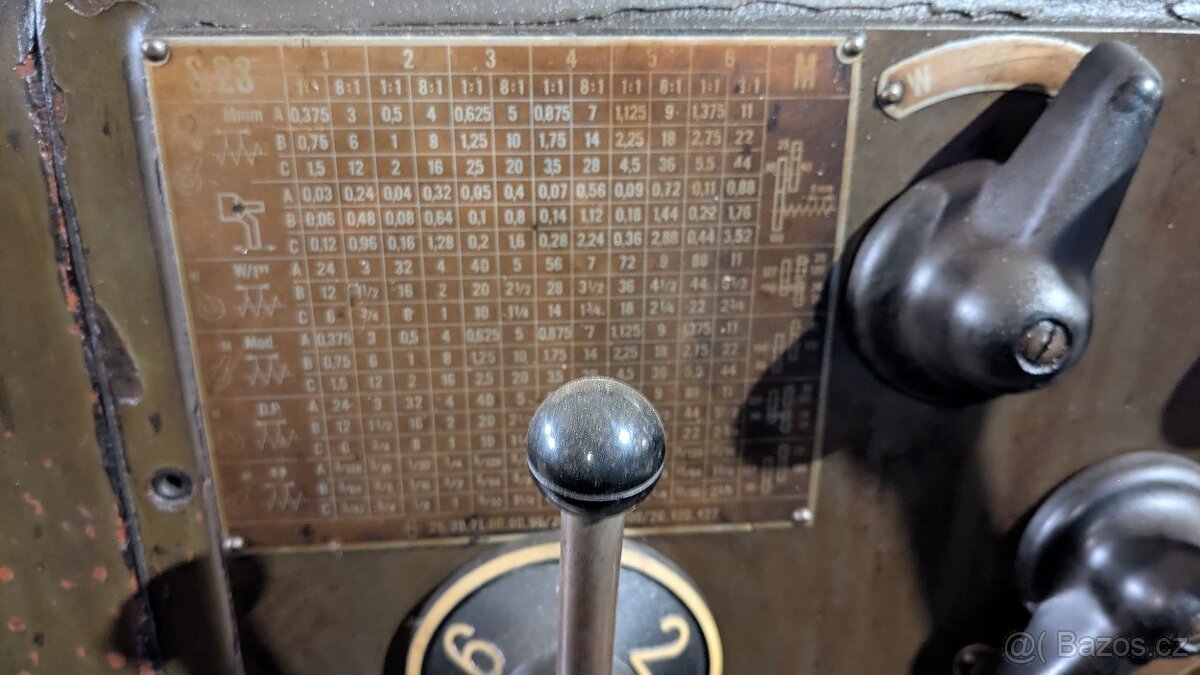 Soustruh TOS S28 Žebrák - 3