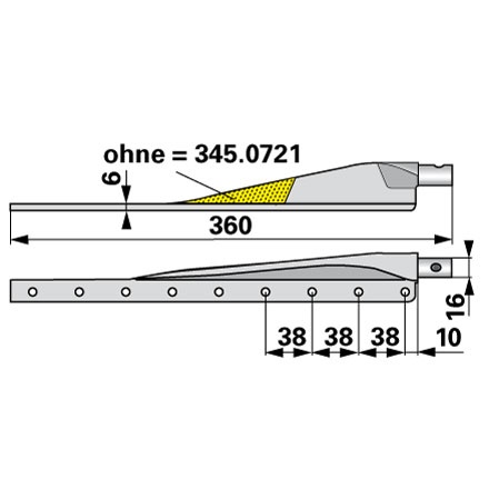 Protiběžné kosy - 3