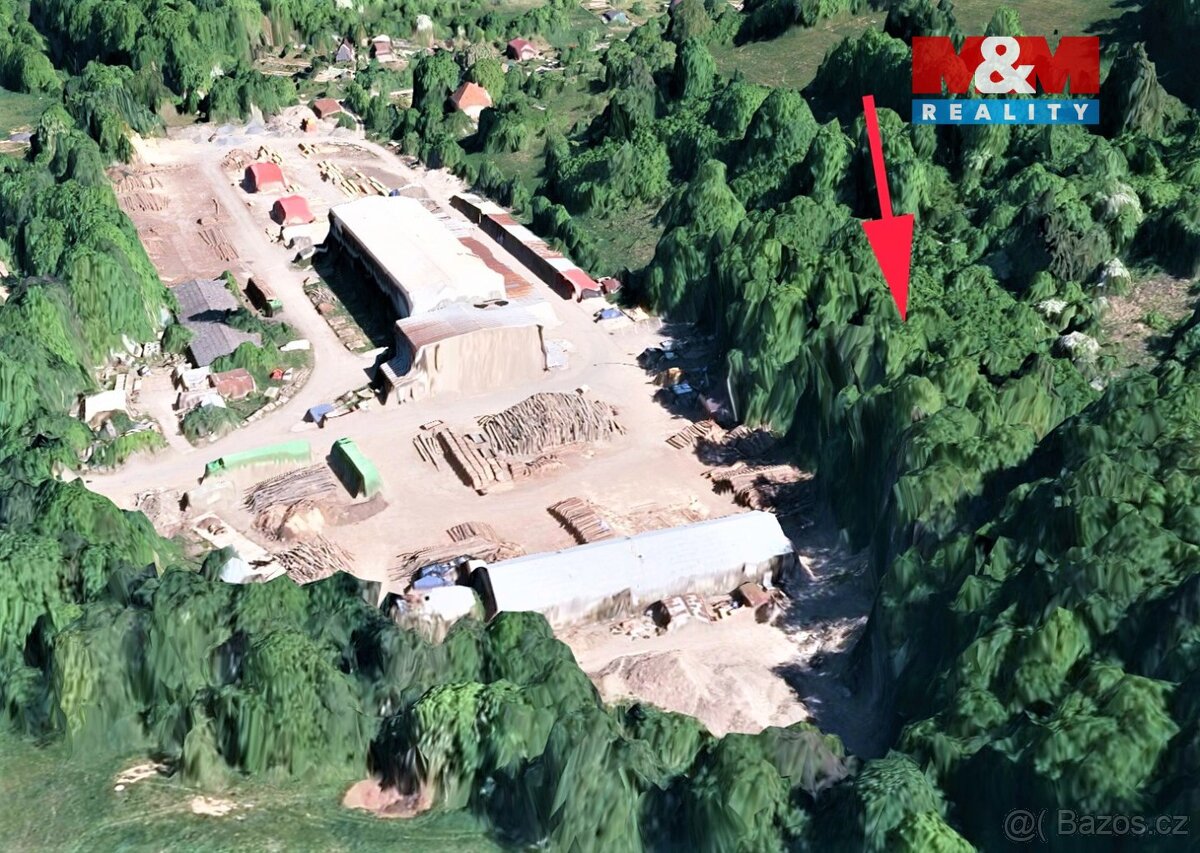 Prodej lesa, 3651 m², Lhota u Vsetína - 3